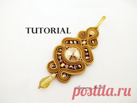 TUTORIAL soutache orecchini Arizona