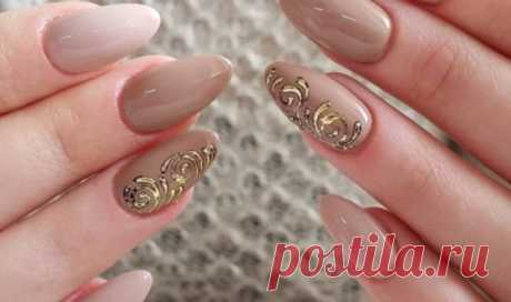 Бежевый маникюр идеи 2017 года: фото, видео