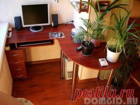 Кабинет на балконе.