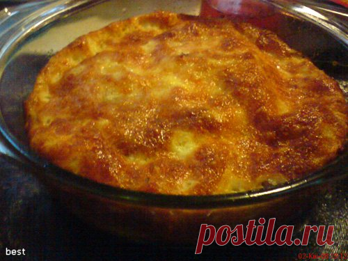 Рыбно-сырное суфле - кулинарный рецепт