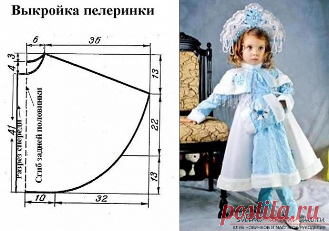 Учимся создавать костюм Снегурки своими руками для девочки с описанием и фото.