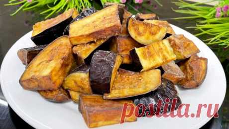 Готовлю баклажаны так всё лето. Очень вкусный и простой рецепт из баклажанов. | Tasty food | Дзен