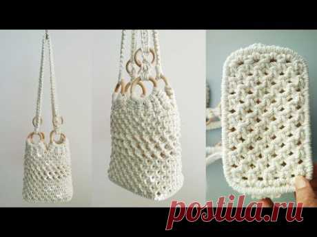 DIY Macrame bag #8 / 마크라메 가방 #8