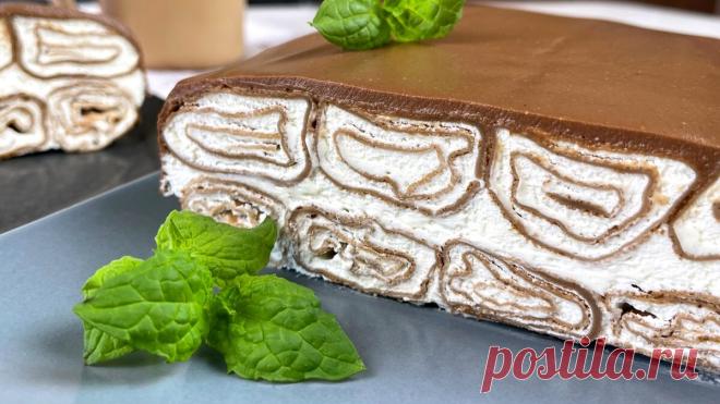 Торт без духовки: через 5 минут его уже не было на столе | Цветкова Наталья | Дзен