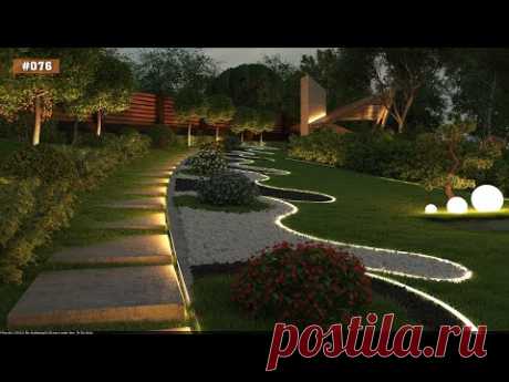 Backyard Lighting Ideas 2021| Outdoor Lighting| Backyard Garden Landscape Lighting