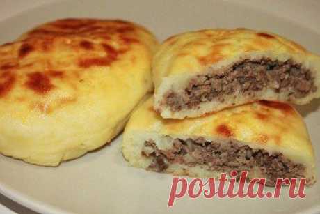 Картофельные зразы с печёночной начинкой.