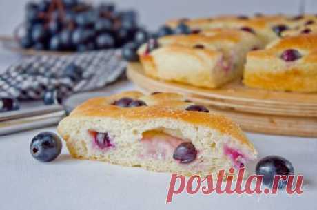 Просто и вкусно… Сладкий итальянский хлеб с виноградом — Вкусные рецепты