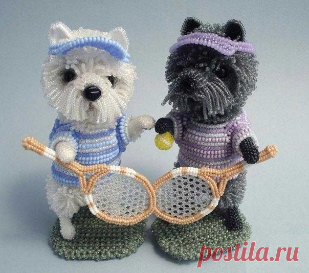 Животные из бисера. Идеи для вдохновения.