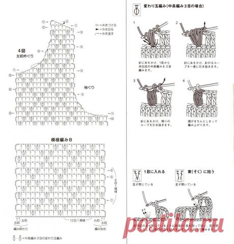Очаровательные модели крючком от японских дизайнеров - все, что вам нужно связать для предстоящего лета! | Вязалки Веселого Хомяка | Дзен