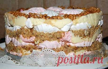 Торт из зефира.