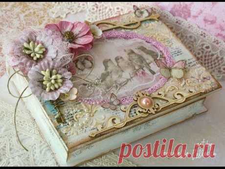 Book Treasure Box Tutorial - YouTube