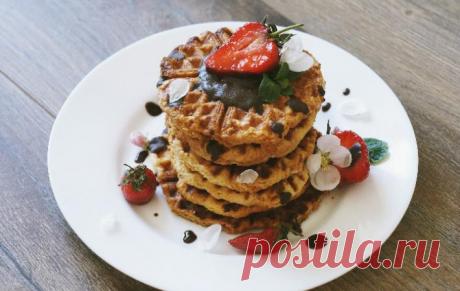 Льежские вафли с хрустящей корочкой | Кашеварня