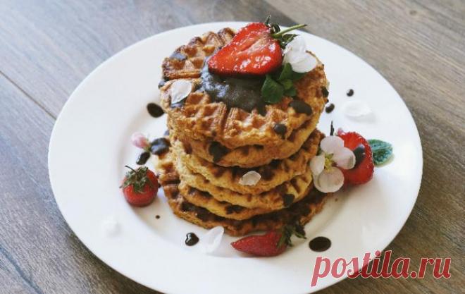 Льежские вафли с хрустящей корочкой | Кашеварня