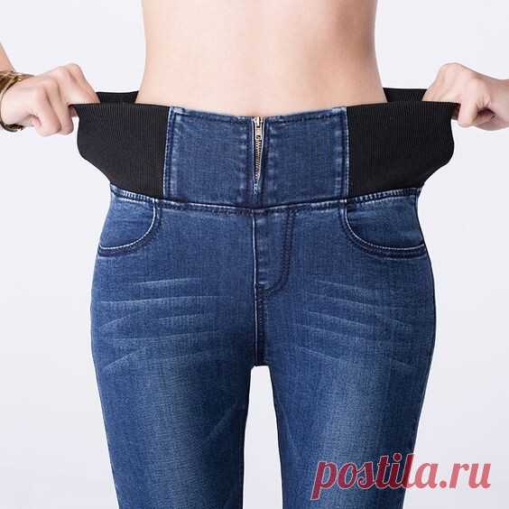 Ушиваем большие в поясе джинсы. Идеи на заметку