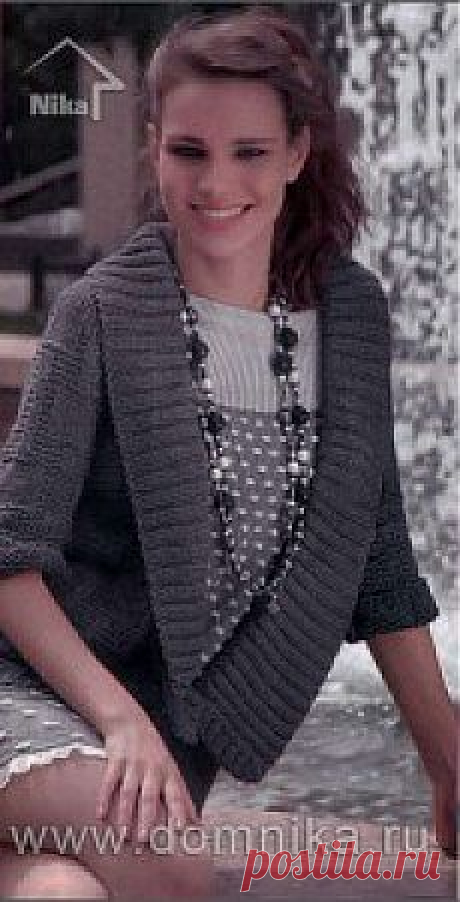 Жакеты » Вязание крючком и спицами схемы и модели