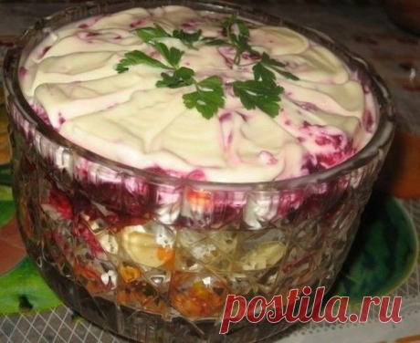 Салат «Лакомка» — Sloosh – кулинарные рецепты