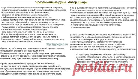 Чрезвычайные руны ~ Графическая магия