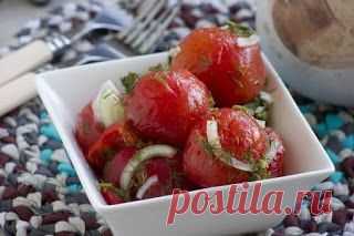 Рецепты Дома: Помидоры закусочные