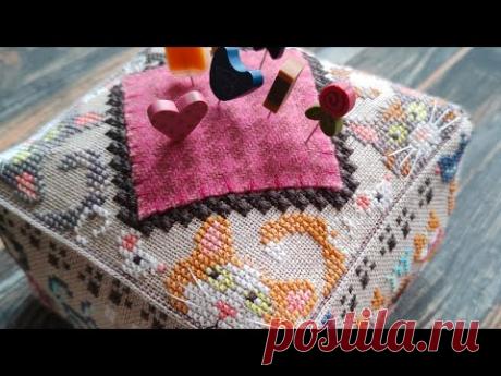 “МЯУ”. Готовая работа, сборка, впечатления #handsondesign #вышивка #MK #DIY