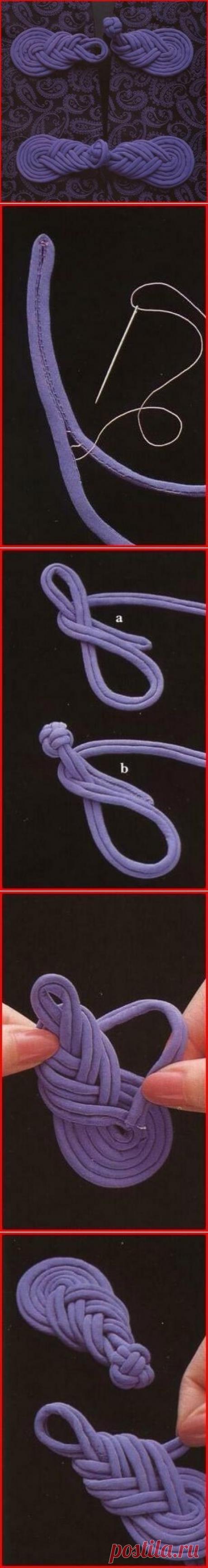 Застежка из рулика