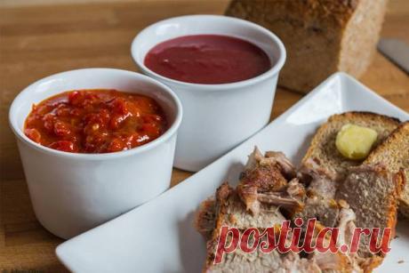 Кетчуп со сладким перцем к мясным блюдам