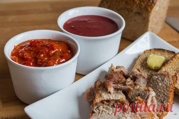 Кетчуп со сладким перцем к мясным блюдам
