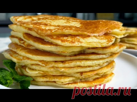 Как ВКУСНО! Блины Тэбикмэк , вместо привычных блинов и блинчиков! Удачный рецепт пышных блинов