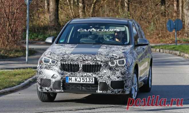 BMW X1 второго поколения замечен на трассе Нюрбургринга