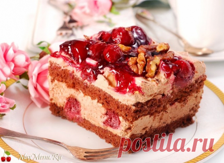 Новогодний торт со сгущенкой «Сказка» | MaxMenu.Ru - Кулинарные рецепты