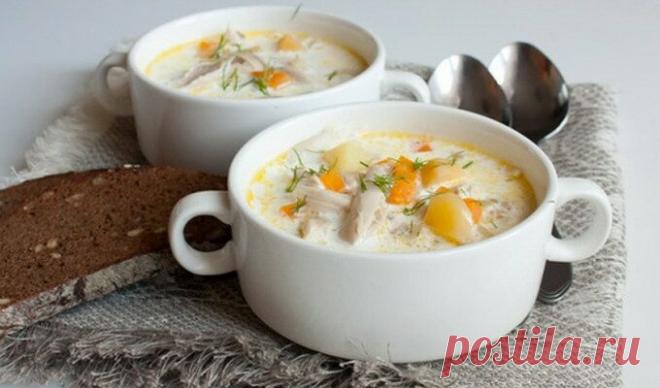 Легкий сырный суп с курицей - идеальный ПП-обед! - Стильные советы