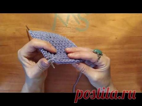 РОВНАЯ КРОМОЧНАЯ ПЕТЛЯ ДЛЯ ЛЮБОГО УЗОРА