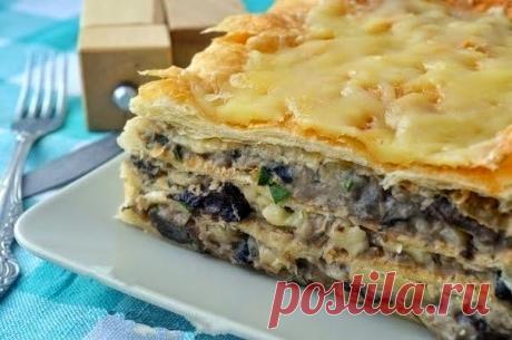 Лучшие кулинарные рецепты: Горячий &quot;Наполеон&quot; с картофельно-грибным кремом