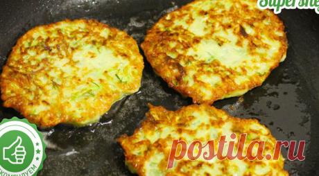 Кабачковые блинчики по-турецки с секретным ингредиентом “Пальчики оближешь”. - СУПЕР ШЕФ