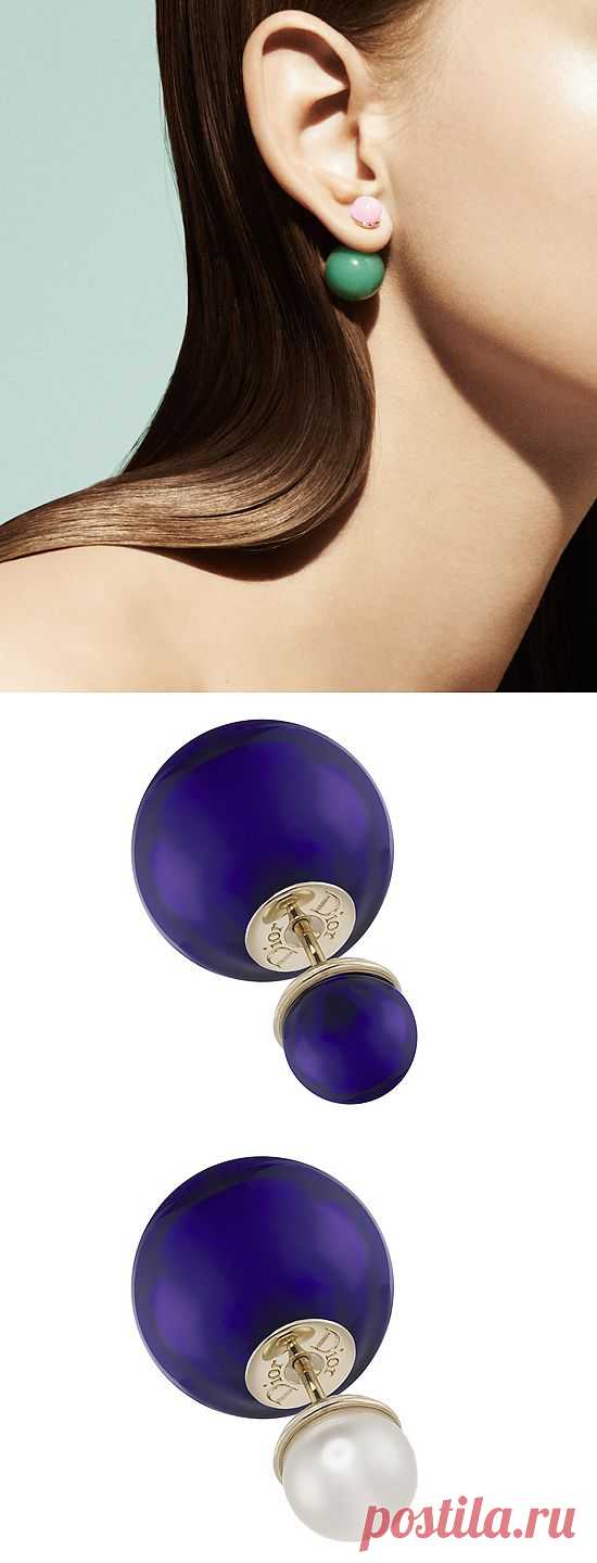 Жемчужная сережка Dior (на одно ухо) / Ювелирные украшения / Модный сайт о стильной переделке одежды и интерьера