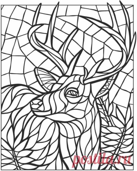 Animal Mosaic Templates Printable (Page 1) - Line.17QQ.com