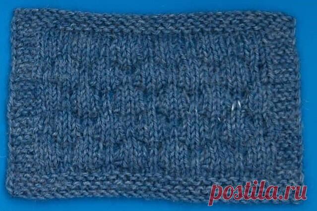 Узор спицами 