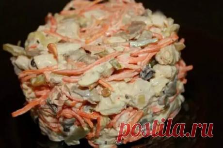 ТОП-10 простых и вкусных салатов с грибами - БУДЕТ ВКУСНО! - медиаплатформа МирТесен