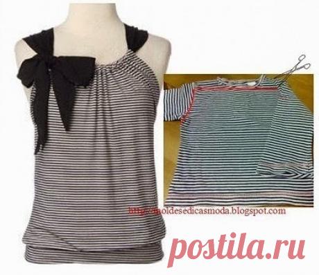 Идеи переделок старой одежды