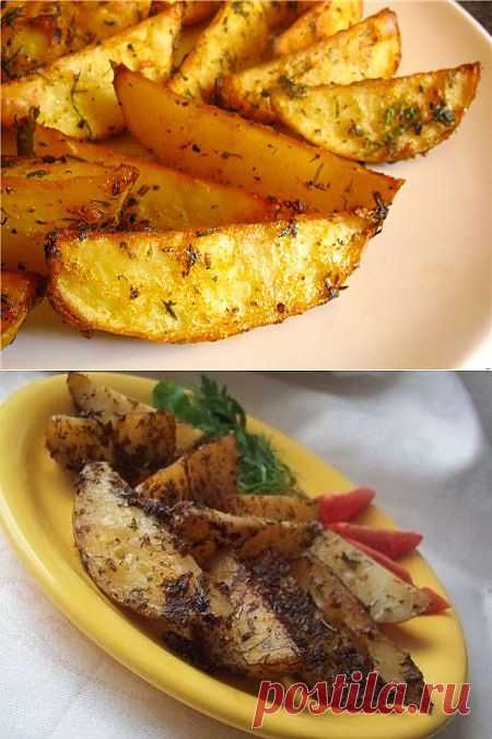 Картофель по-деревенски - легко, быстро, вкусно!.