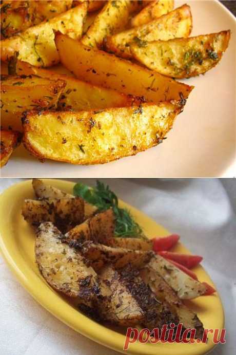 Картофель по-деревенски - легко, быстро, вкусно!.
