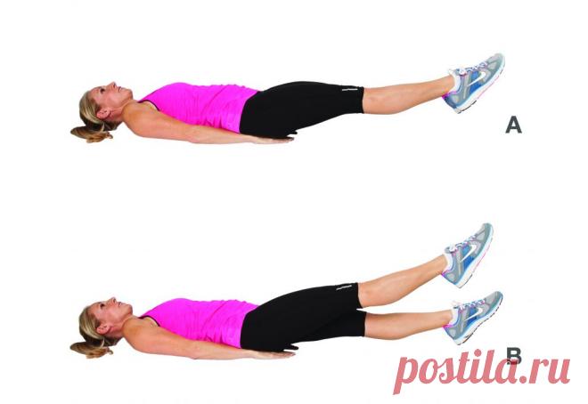 Как накачать нижнюю часть пресса живота?