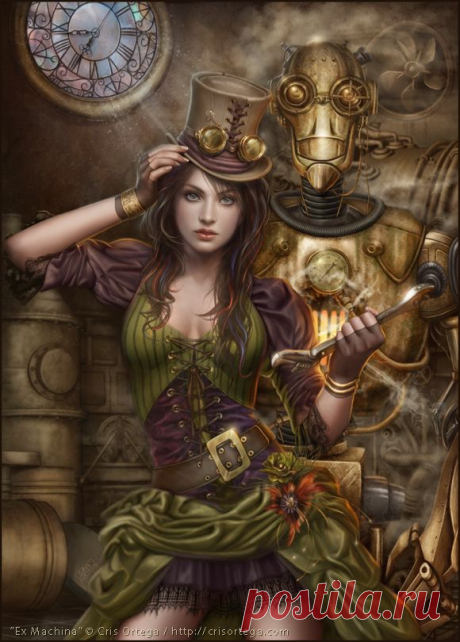 (140) Ex Machina by dark spider in Showcase Of Incredible Steampunk Artworks | Art | Steampunk, Spiders and Artworks
