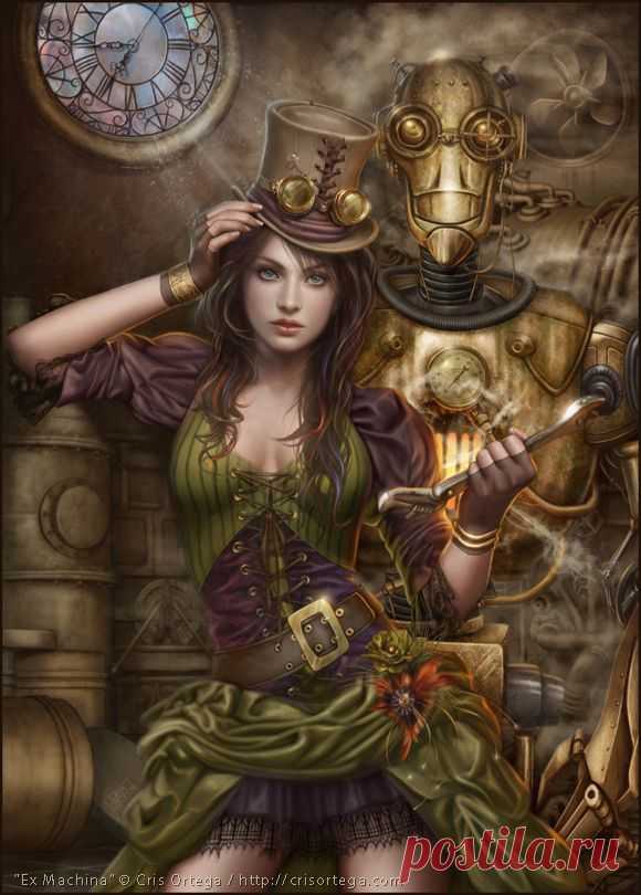 (140) Ex Machina by dark spider in Showcase Of Incredible Steampunk Artworks | Art | Steampunk, Spiders and Artworks