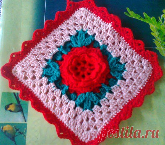 Вязаные прихватки | Уют и тепло моего дома