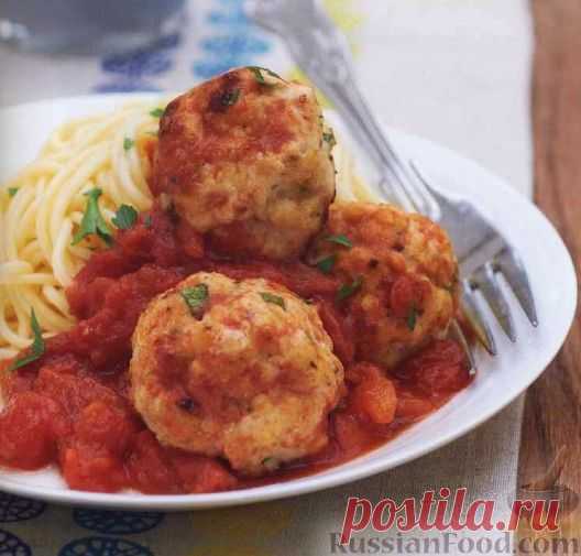 Рецепт: Фрикадельки из индейки на RussianFood.com