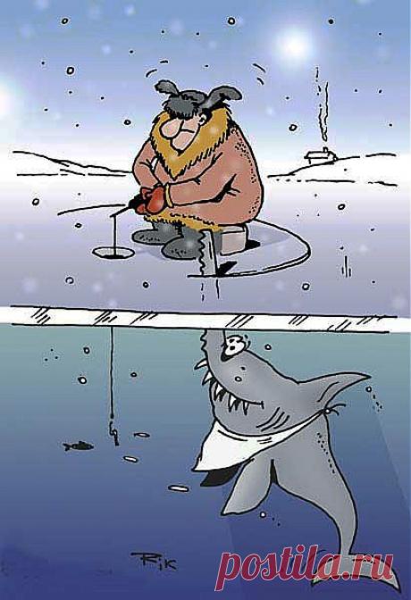 Зимняя рыбалка | Смех сквозь хохот