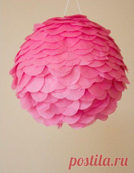 Нежная пиньята-цветок - Пиньяты - Развлечения - Каталог статей - Устроим праздник! Праздники дома