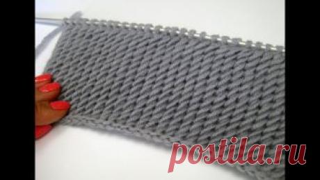 Diagonal Stitch_Узор "Косые петли" Подпишись на КАНАЛ 👉 https://goo.gl/A3dqVD 👈 Turkish version of the site mimuu.com: https://mimuu.com/videolu-diyagonal-orgu-modeli-nasil-yapilir/ I casted on ...