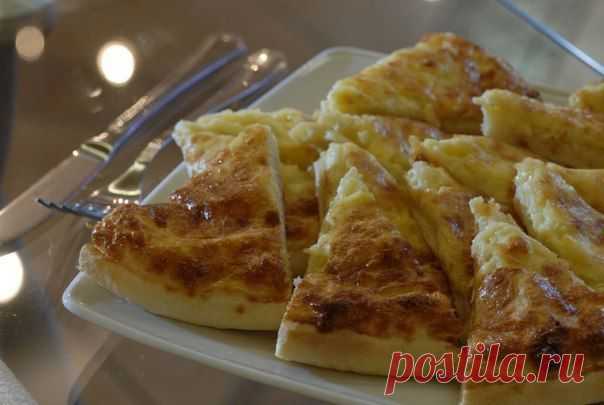 Просто и вкусно. Быстрое хачапури.