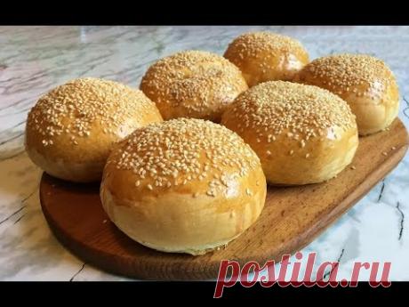 Булочки для Бургеров (Очень Вкусные)  / Burger Buns / Пошаговый Рецепт